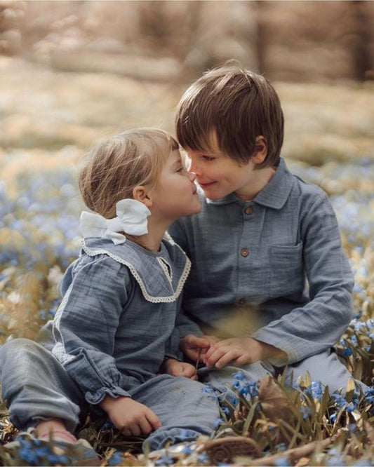 Organic Blue Sky Blouse | Light, Breezy, Naturally Beautiful