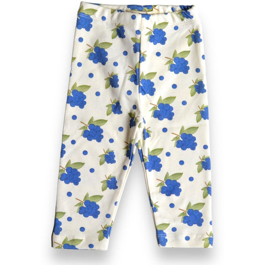 Organic Blueberry Leggings – Soft Organic Cotton Baby Pants