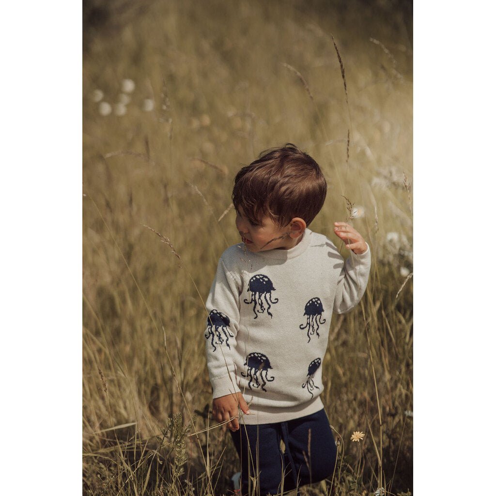 Organic Jellyfish Sweater – 100% Organic Cotton Kids Knitwear