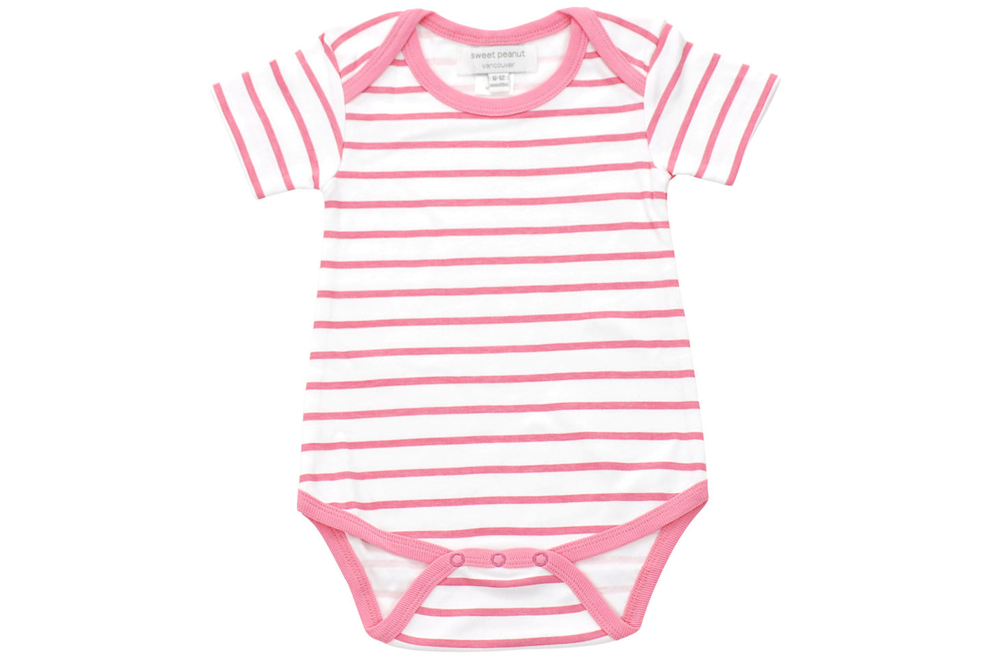 Onesie in Pink Marseille Stripe