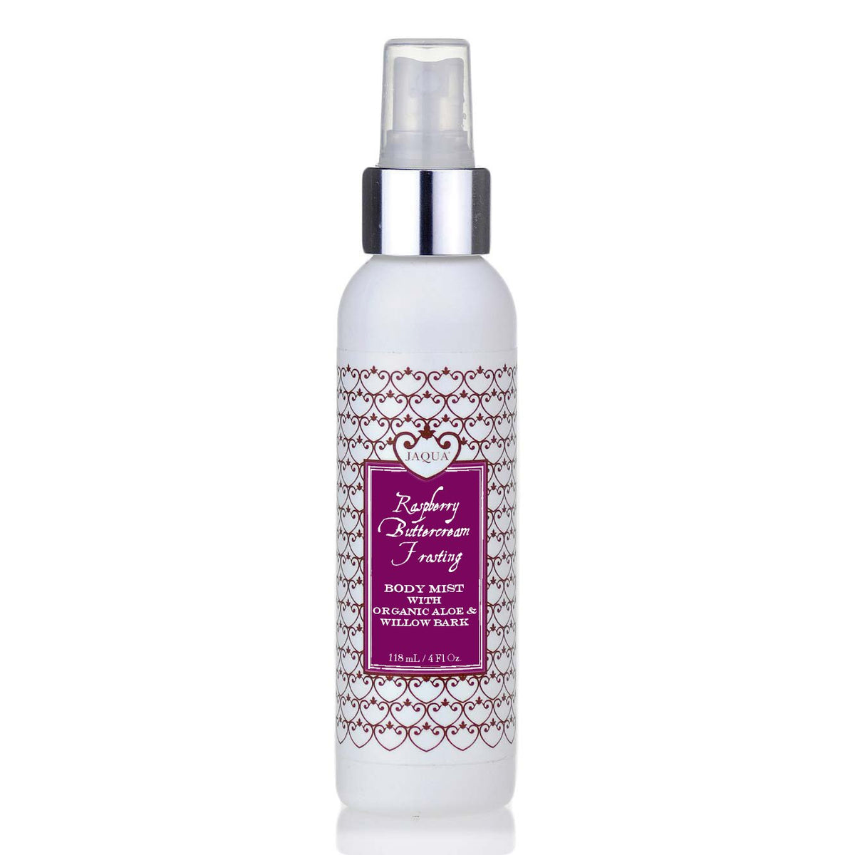 Raspberry Buttercream Frosting Hydrating Body Mist With Organic Aloe & Willow Bark