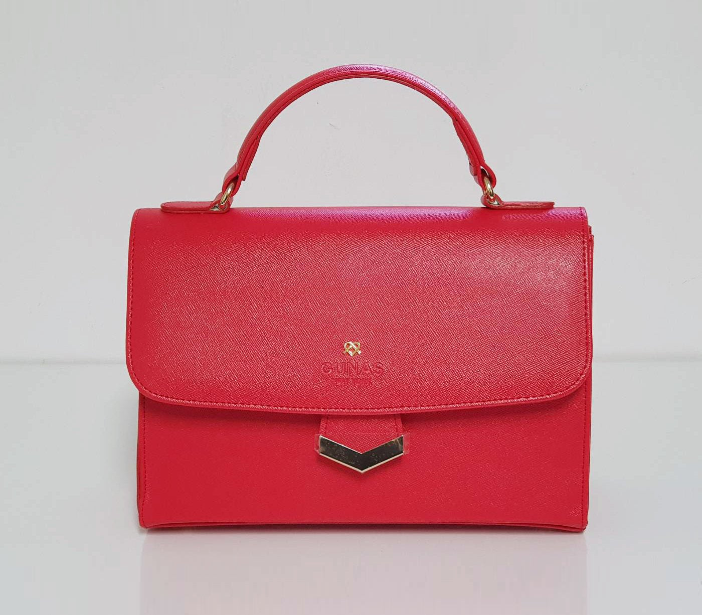 SIMONE - Black Vegan Leather Handbag