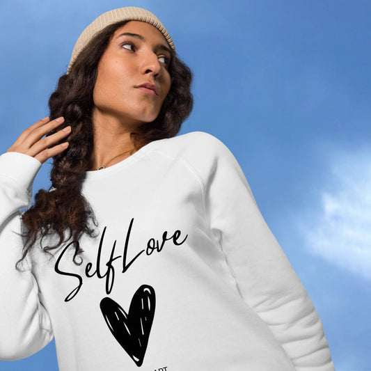 Organic Raglan Sweatshirt – SELF LOVE
