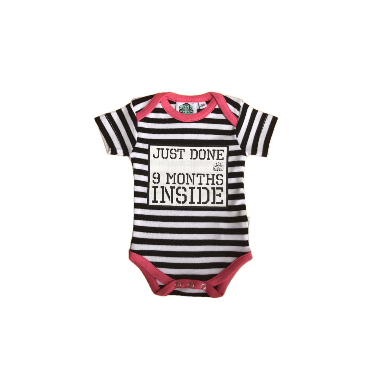 New Born Gift - Just Done 9 Months Inside® Vest | Funny Baby Bodysuit - Coming Home Outfit - Baby Announcement