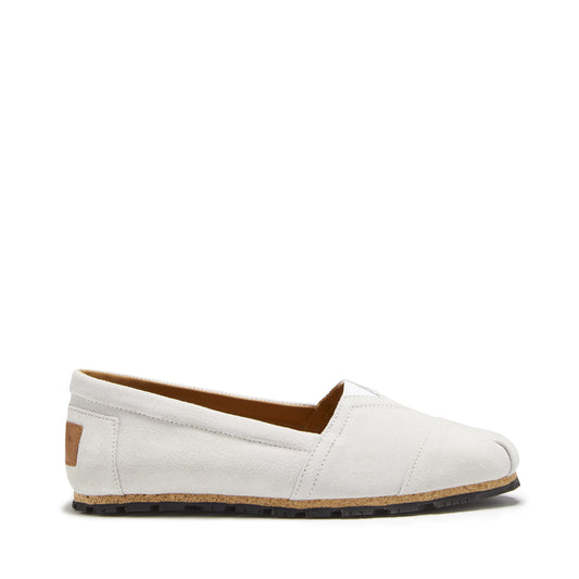Women's Chukka Espadrilles, White Suede – Hugs & Co. | Sustainable Luxury